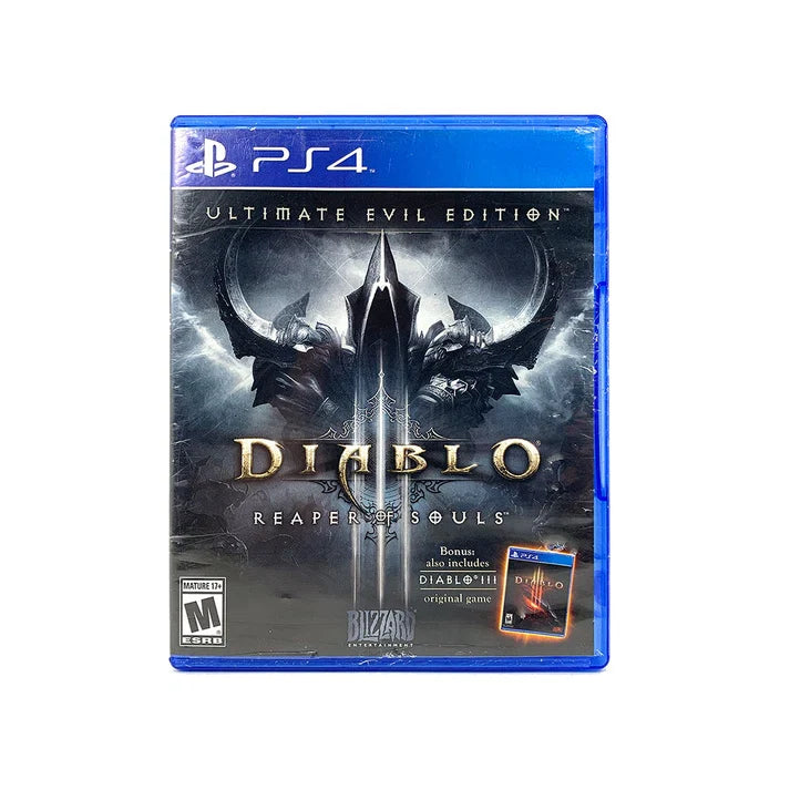 PS4 Game CD Diablo 3 Reaper of Souls - Ultimate Evil Edition (Game+DLC) (used)