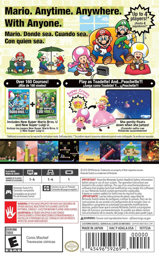 Nintendo Switch Game -Super Mario Bros. U Deluxe