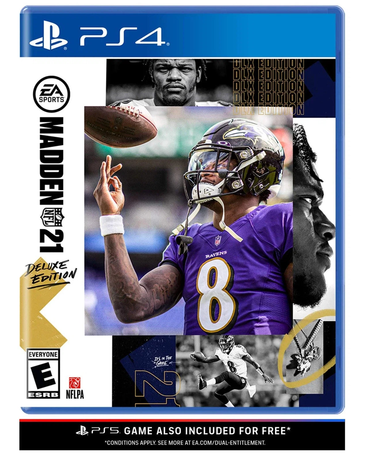 PS4 Game CD Madden NFL 21 - Deluxe Edition (used)