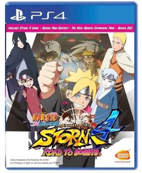 PS4 Game CD Naruto Shippuden Ultimate Ninja Storm 4: Road to Boruto (used)