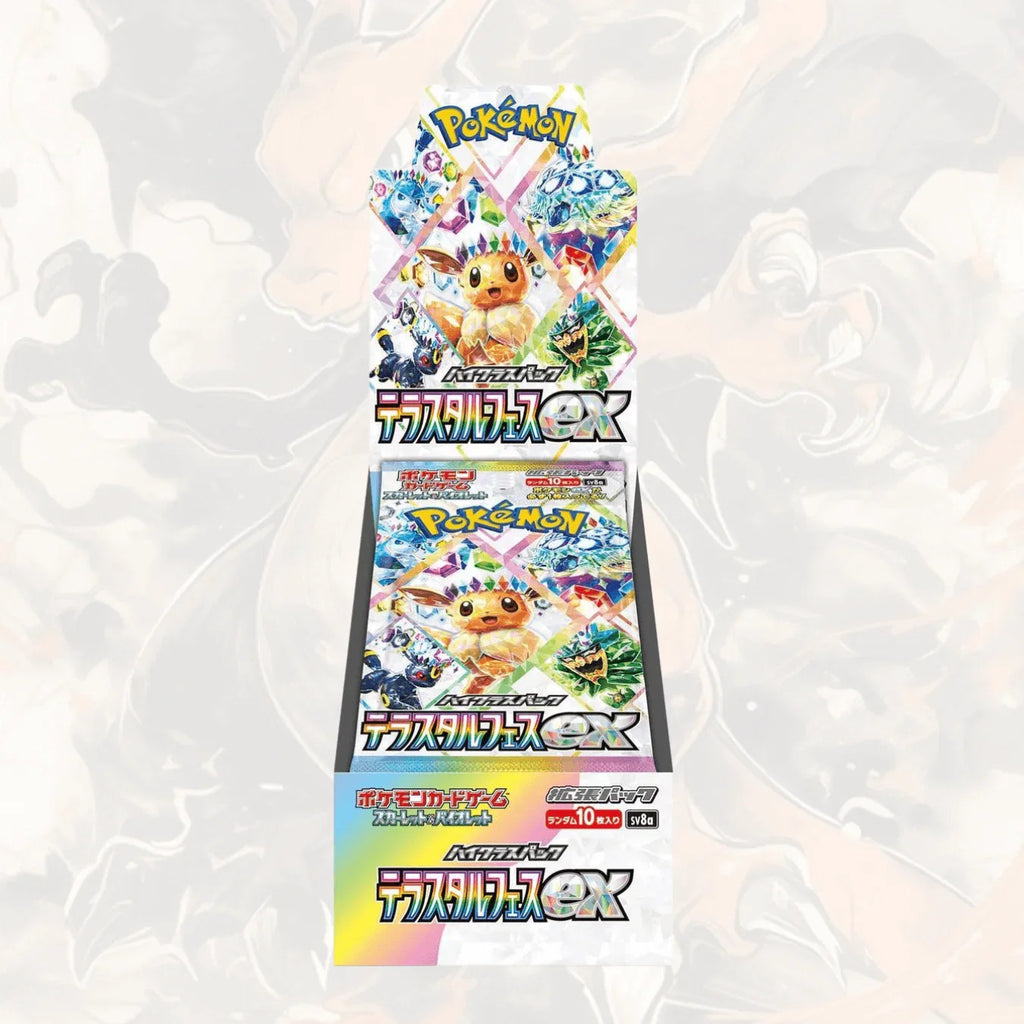 Pokemon Trading Card Game Tera Festival ex Box  SV8a(Japan) Box