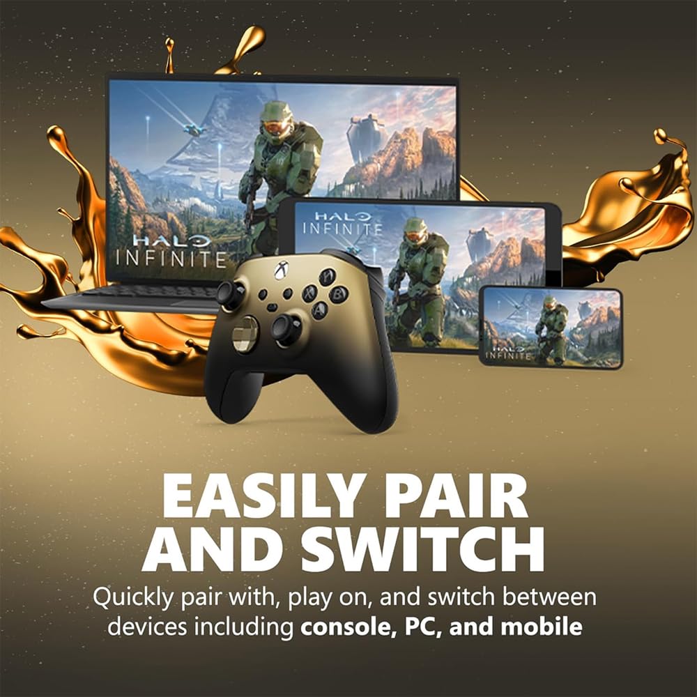Microsoft Wireless Controller for Xbox Series X/S-Gold Shadow Special Edition