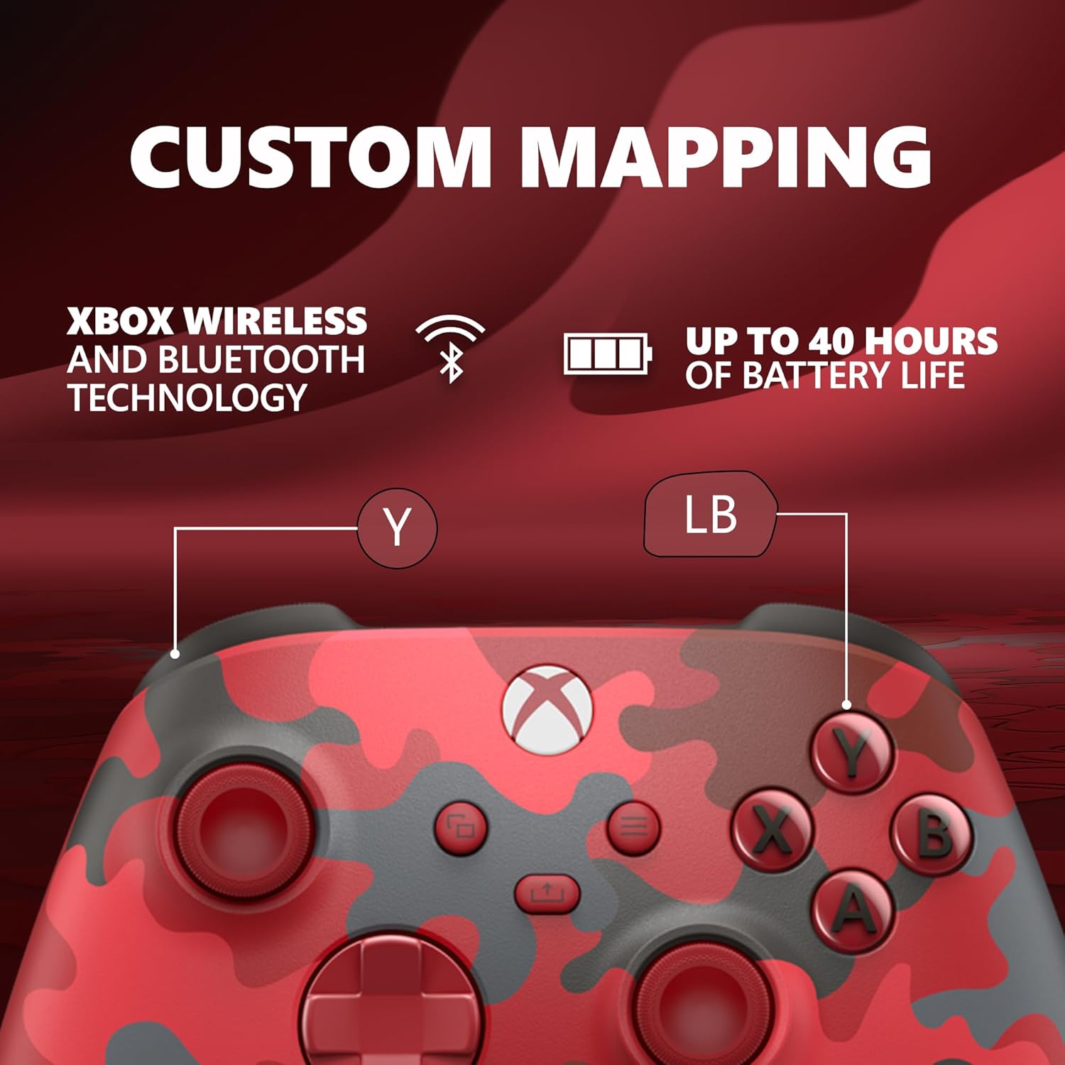Microsoft Wireless Controller for Xbox Series X/S- Daystrike Camo Special Edition